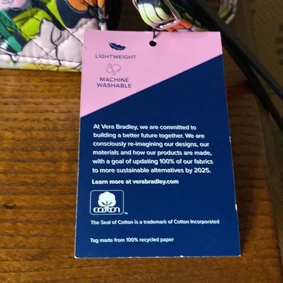 πHPπ NWT Vera Bradley RFID All in One Crossbody: Bloom Boom - Picture 6 of 14